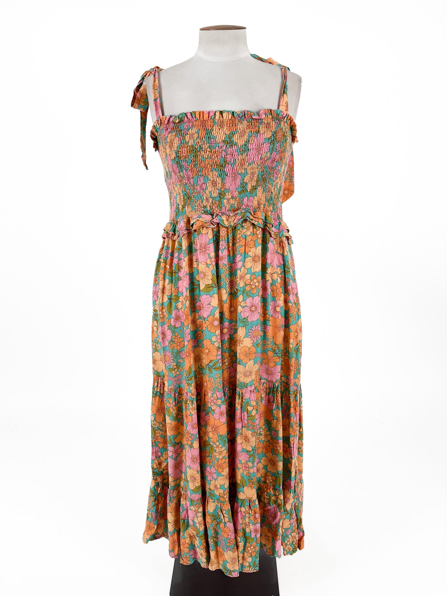 Petal + Pup | Multicoloured Casual Dress | Size 12