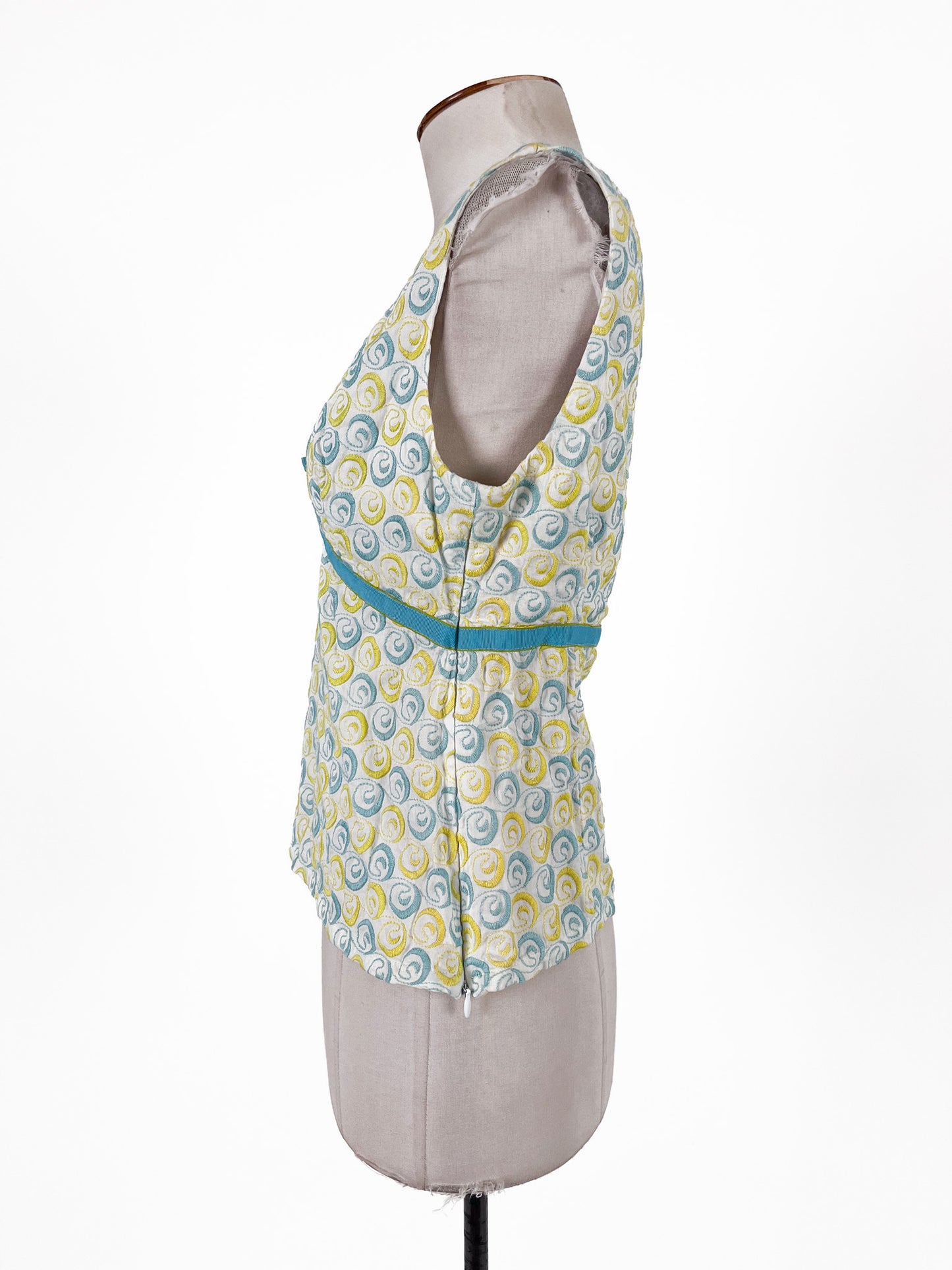 Mango | White Casual Top | Size M