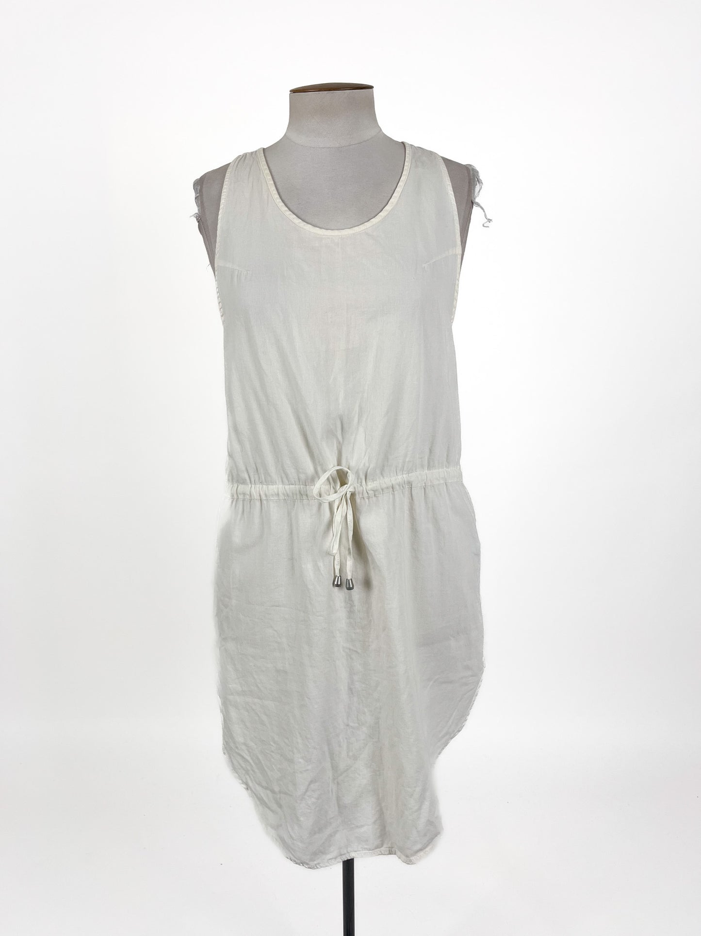 Eb & Ive - White Mini Dress (Size M)