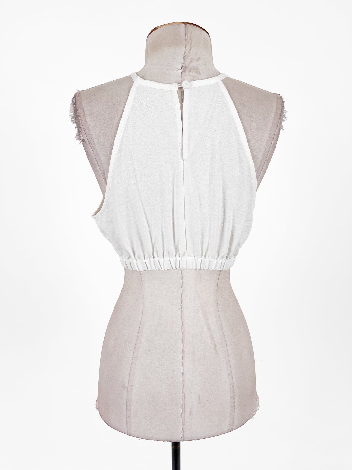 Petal + Pup | White Casual Top | Size XS
