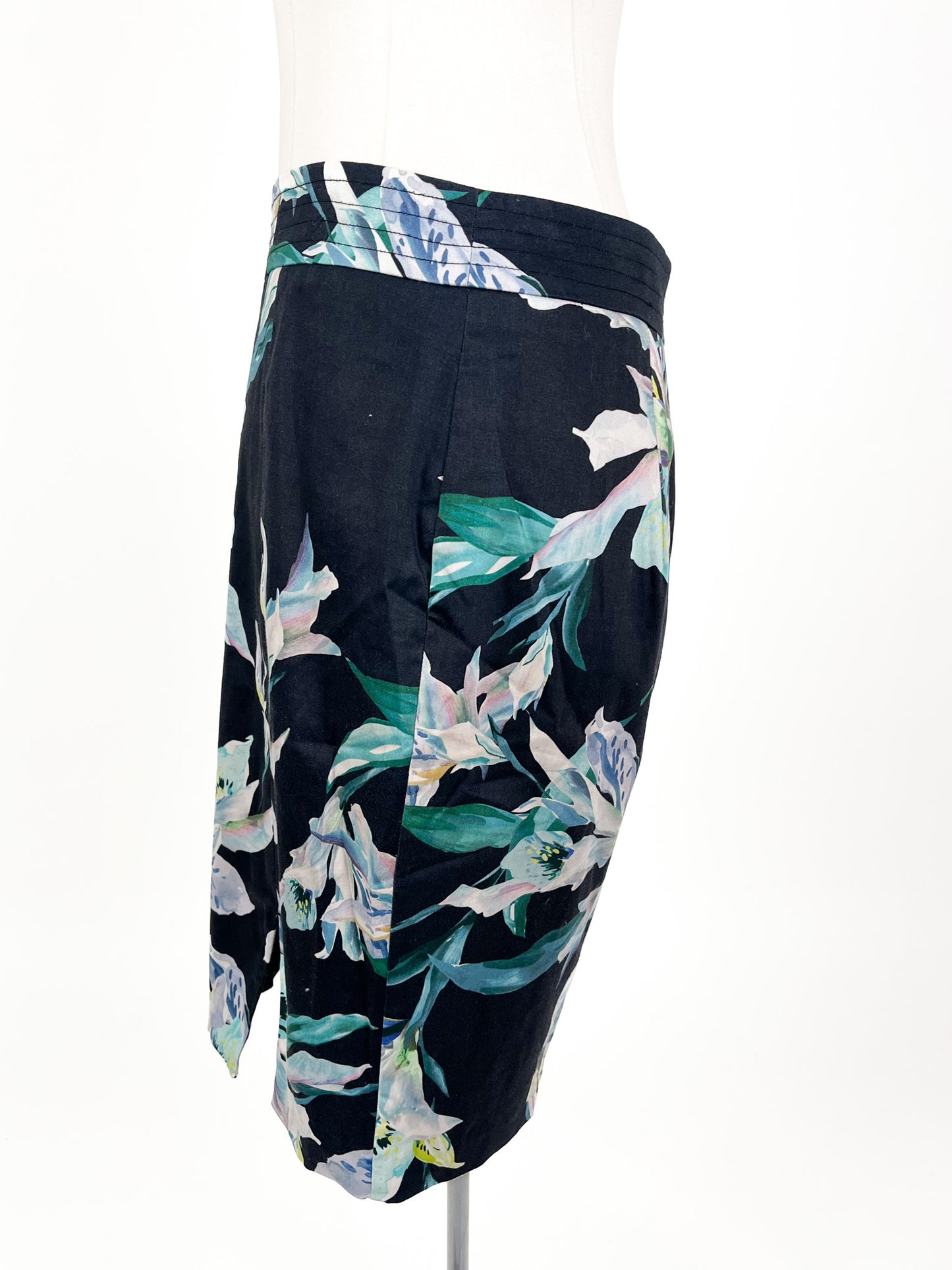 Portmans - Blue Mini Skirt (Size 16)