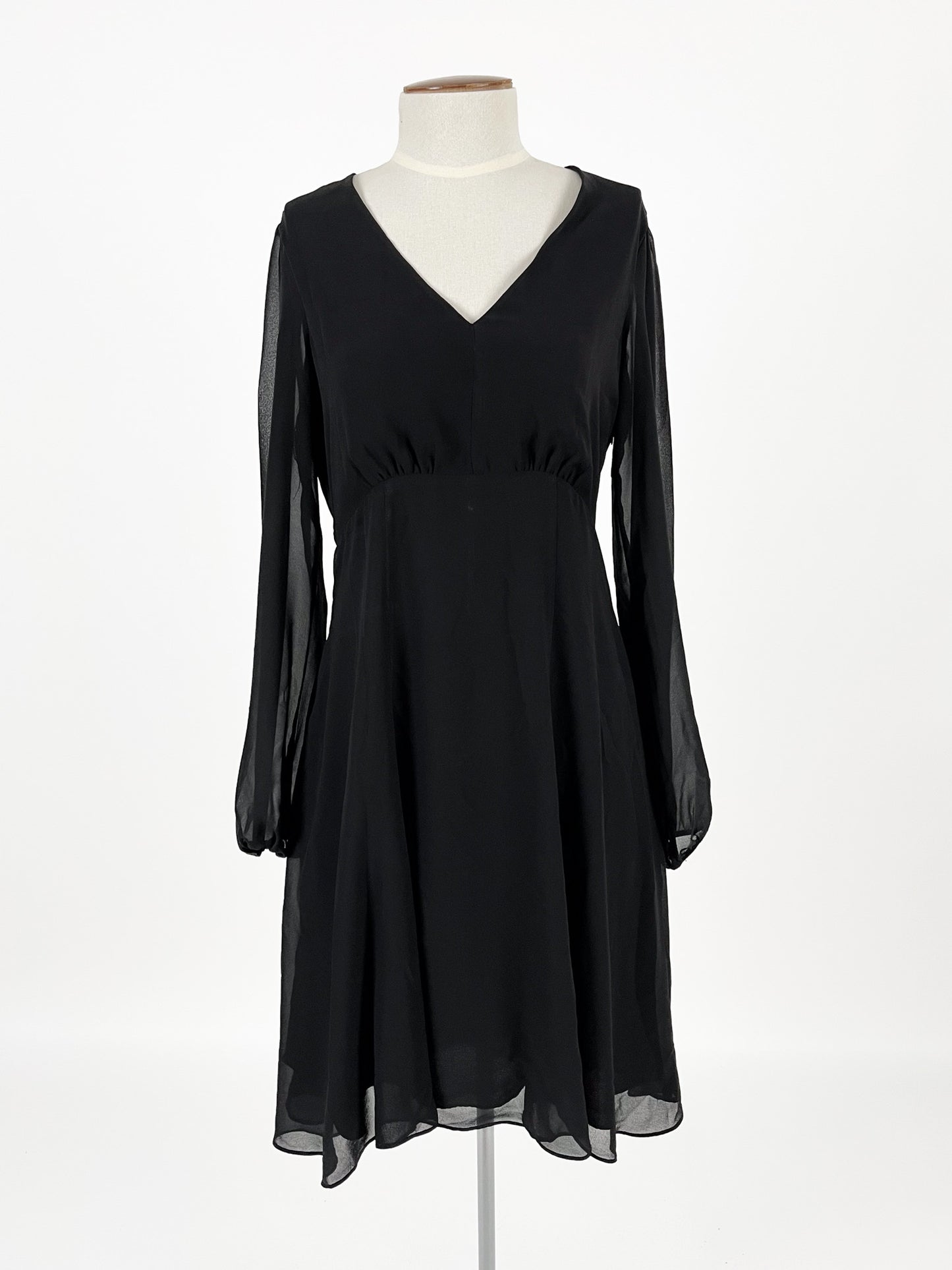 Max | Black Workwear Dress | Size 8