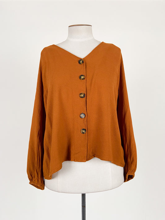 Wild Child | Brown Casual Top | Size 16