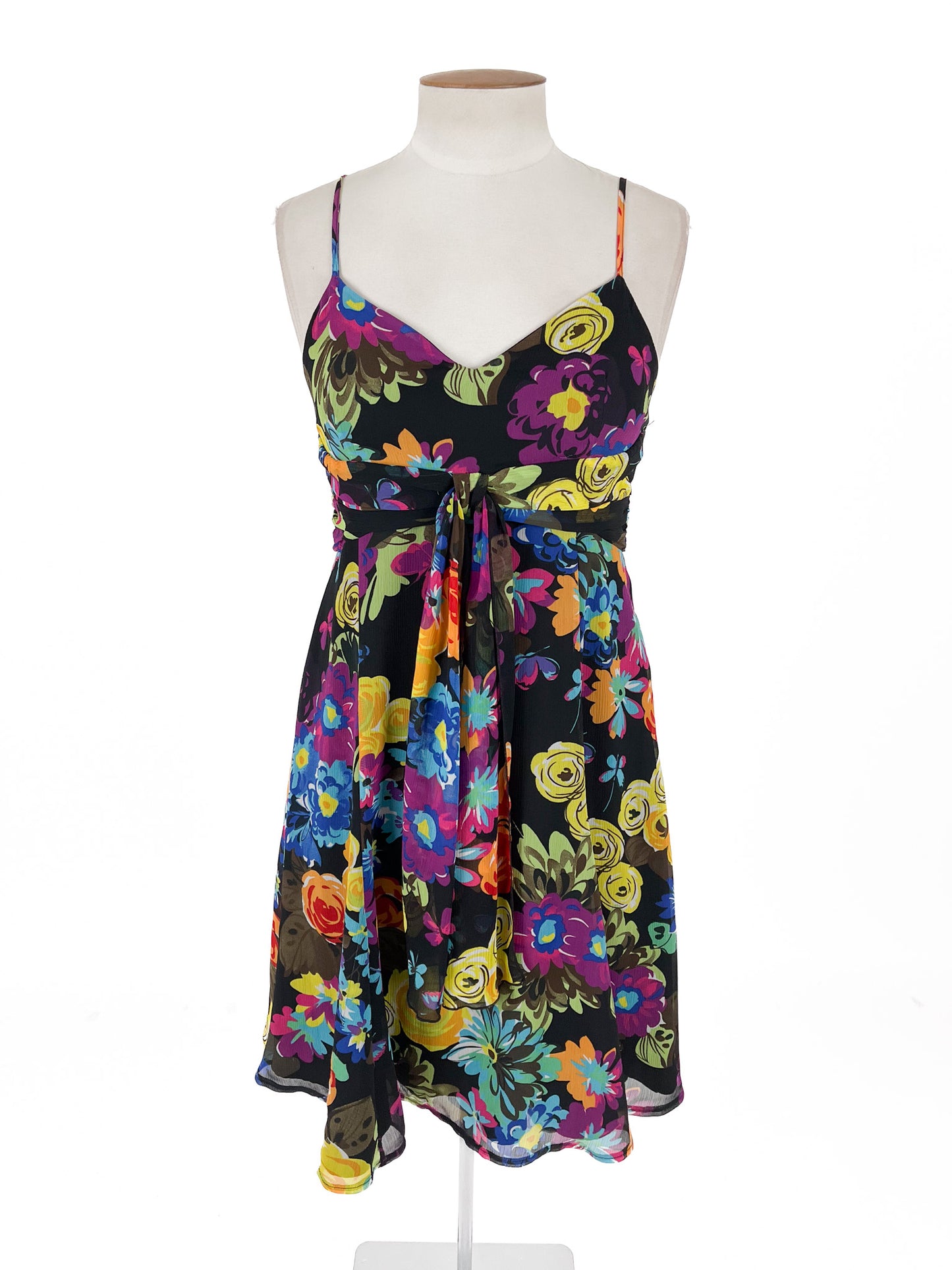 Staxs | Multicoloured Casual/Cocktail Dress | Size 12
