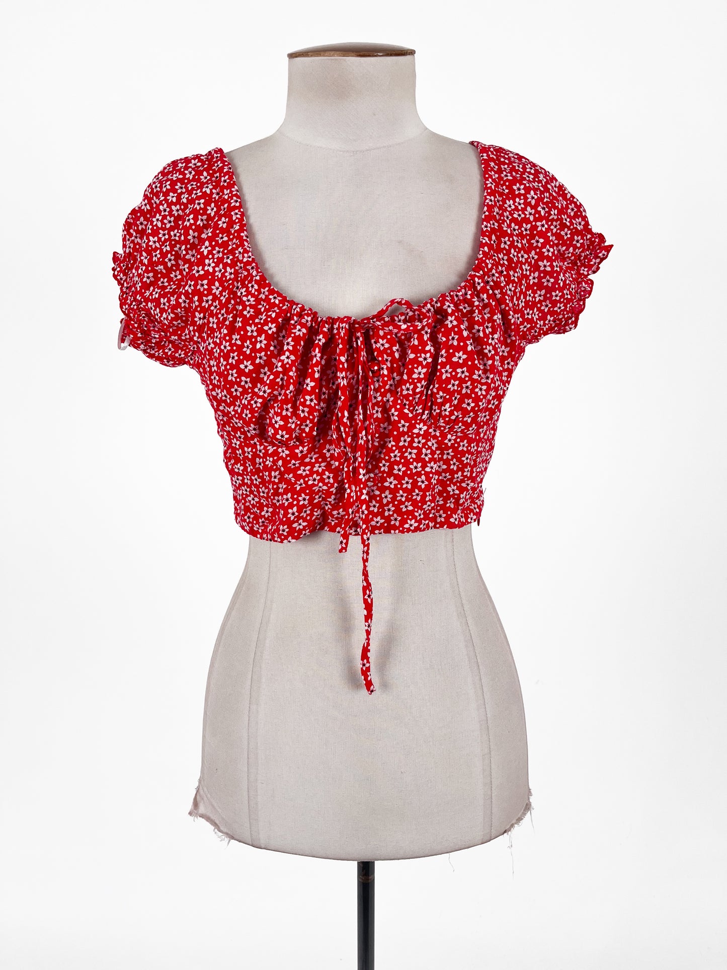 Shareen Collections | Red Casual Top | Size 8
