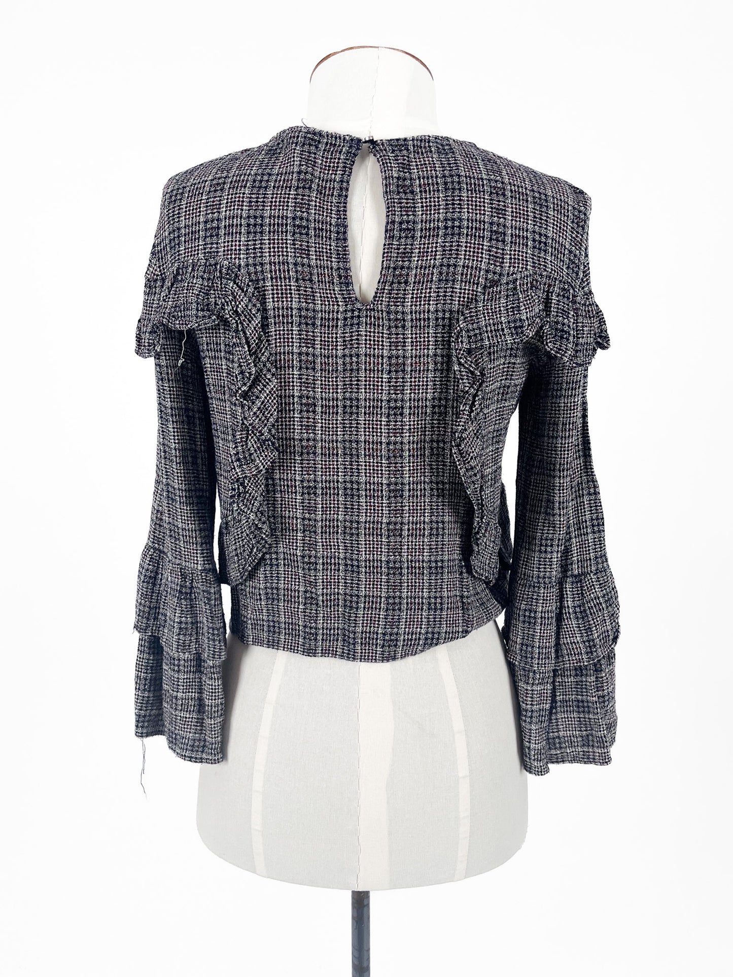 Zara | Multicoloured Casual/Workwear Top | Size XS