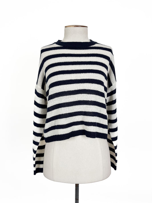 Bershka | Navy Casual Jumper | Size XS