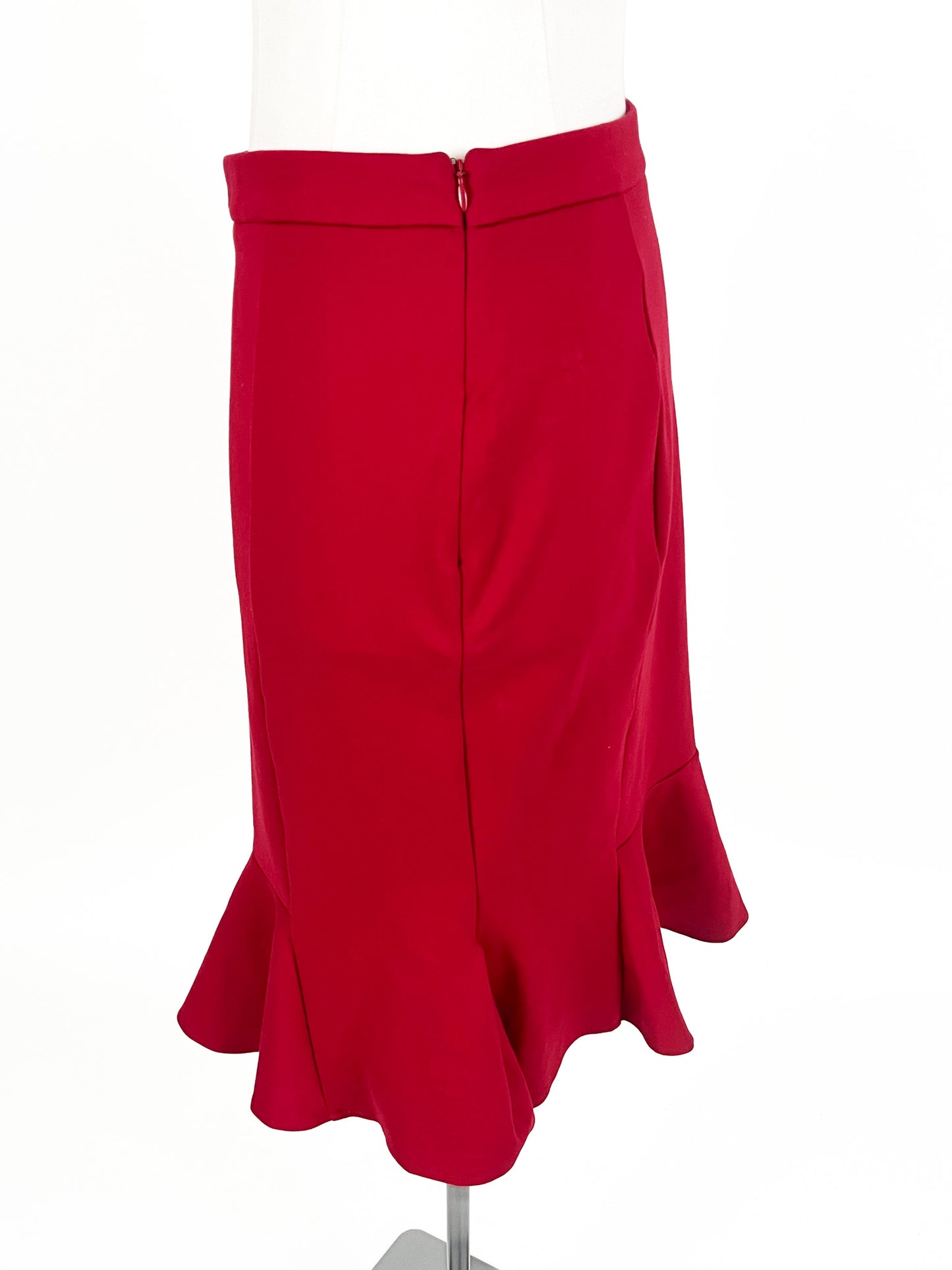 Portmans | Red Workwear Skirt | Size 14
