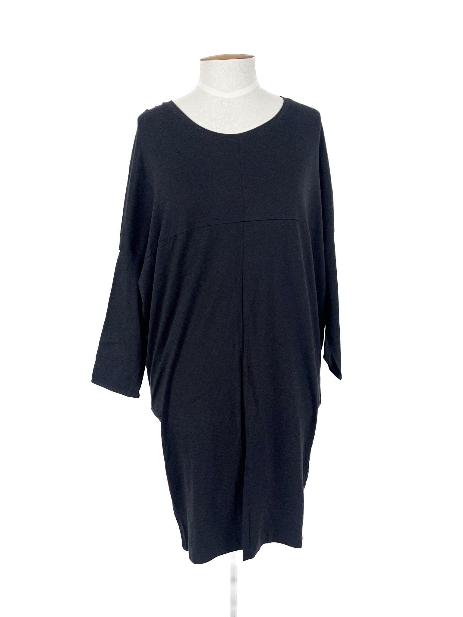 Whistle - Black Midi Dress (Size M)