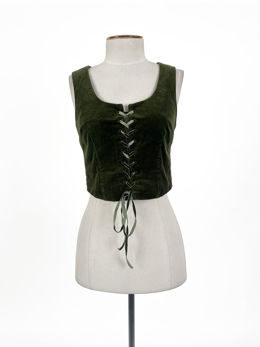 Princess Highway - Green Corset (Size 6)