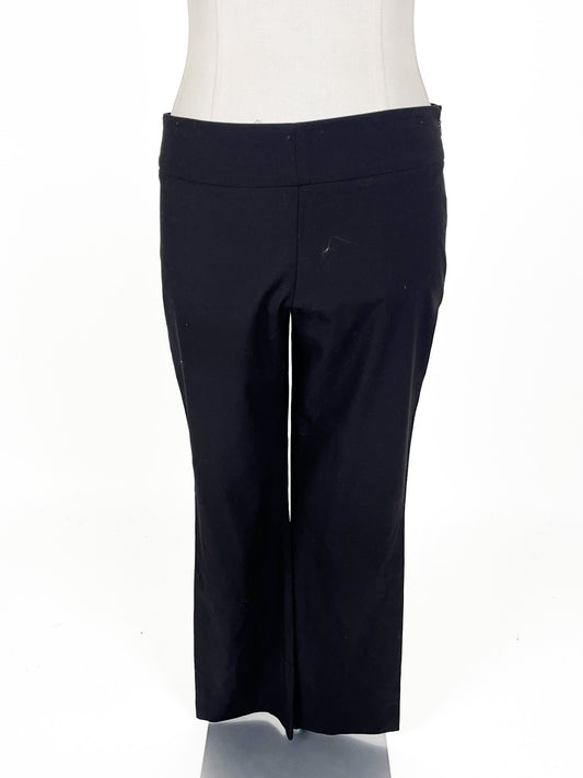 FOIL | Black Flare Stretchy Pants | Size 12