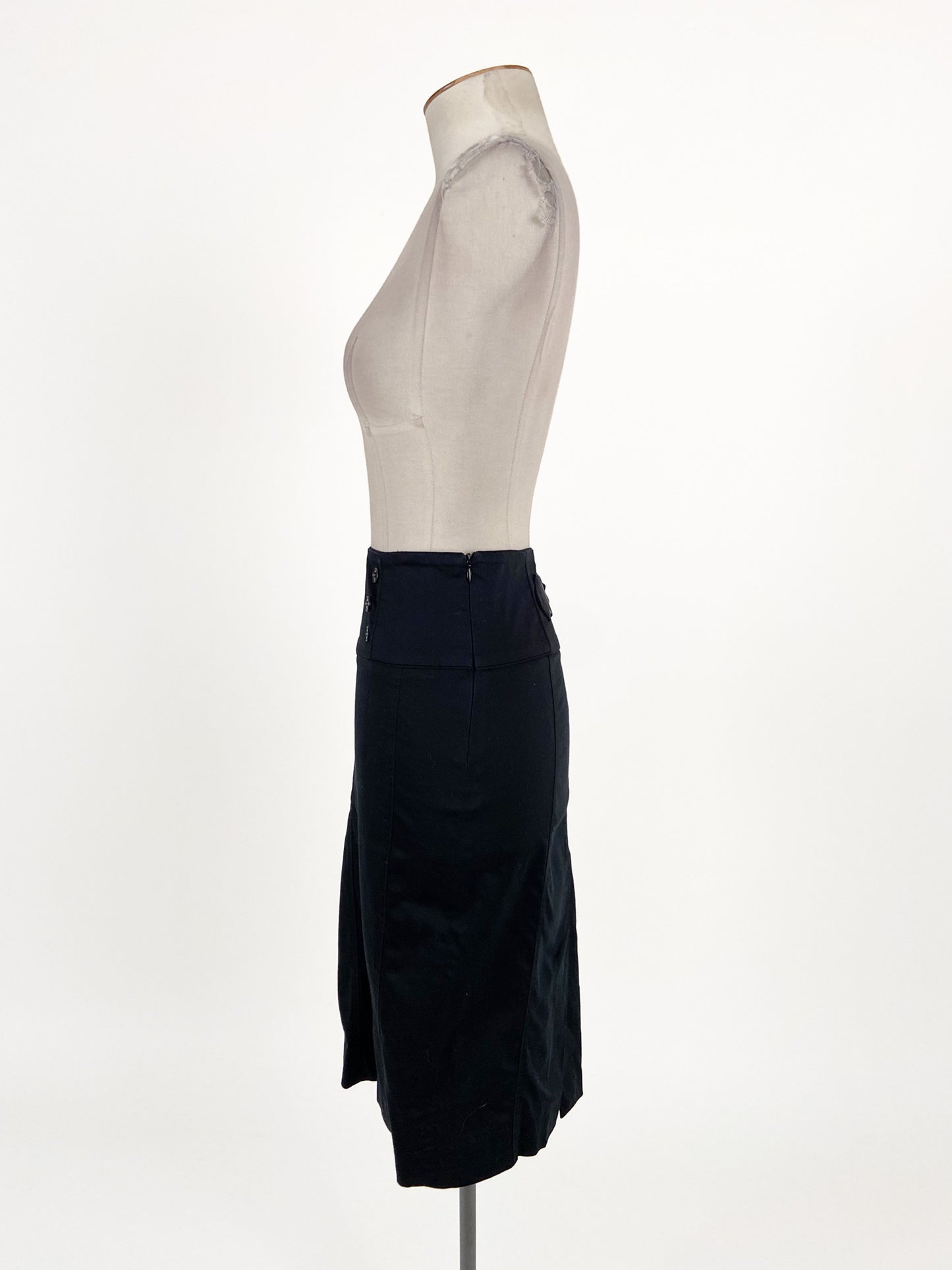 Portmans | Black Workwear Skirt | Size 10