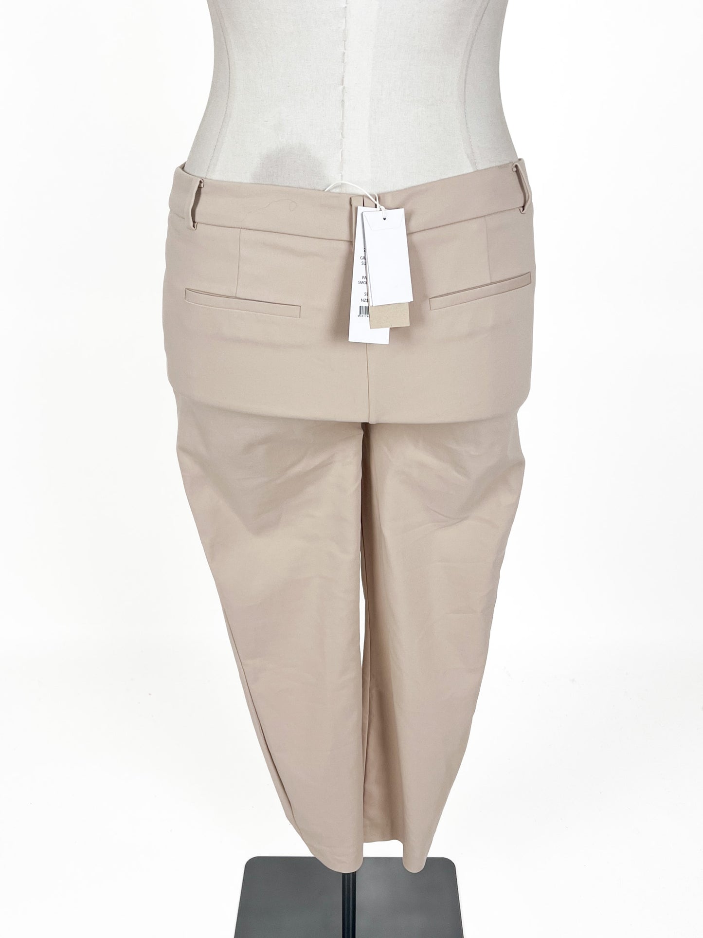 Forever New | Beige Straight fit Pants | Size 12