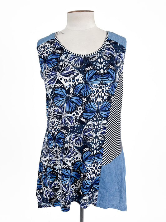 Twin Lakes | Multicoloured Casual Top | Size 14