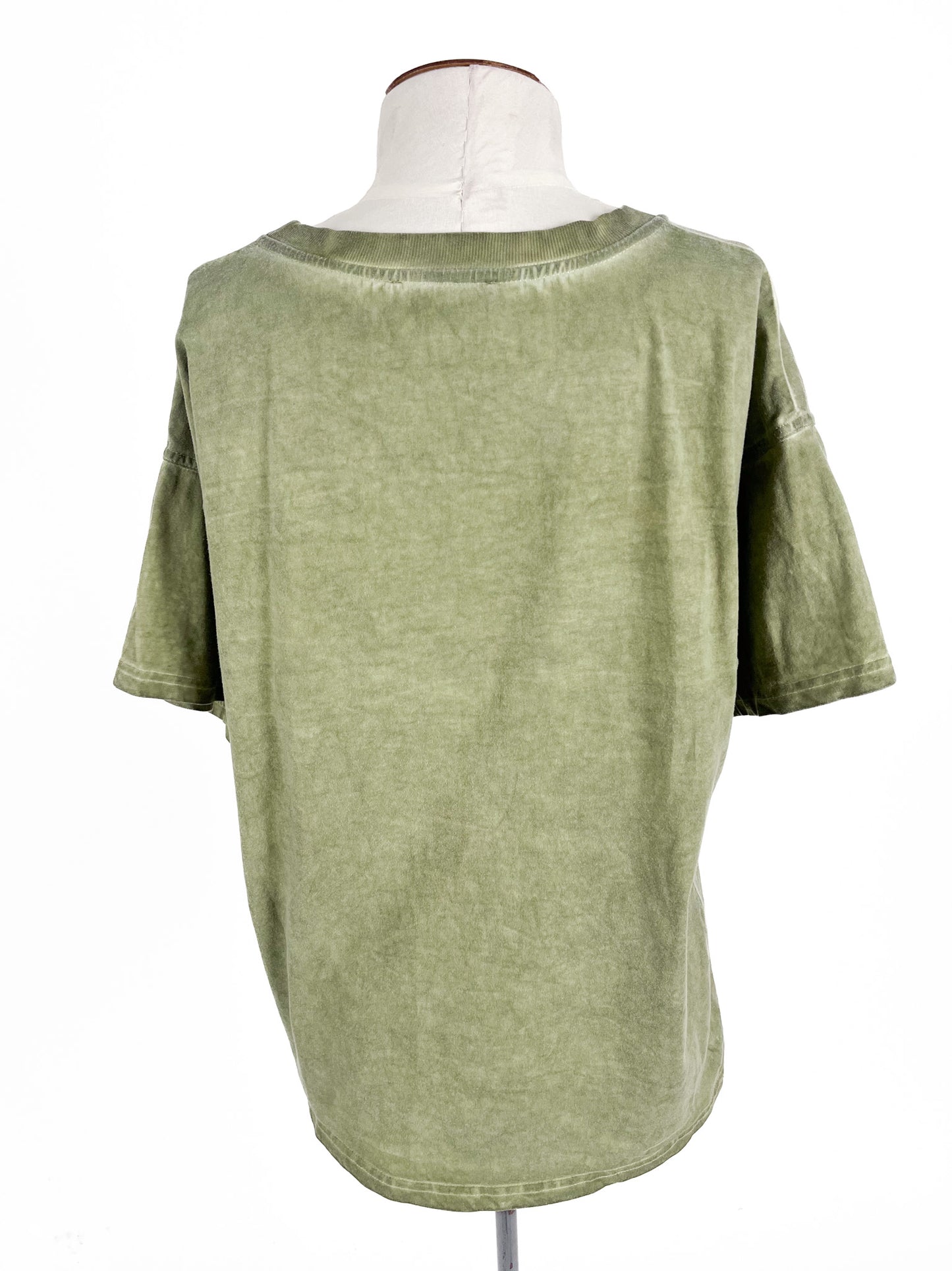Alaska Tees | Green Casual Top | Size S