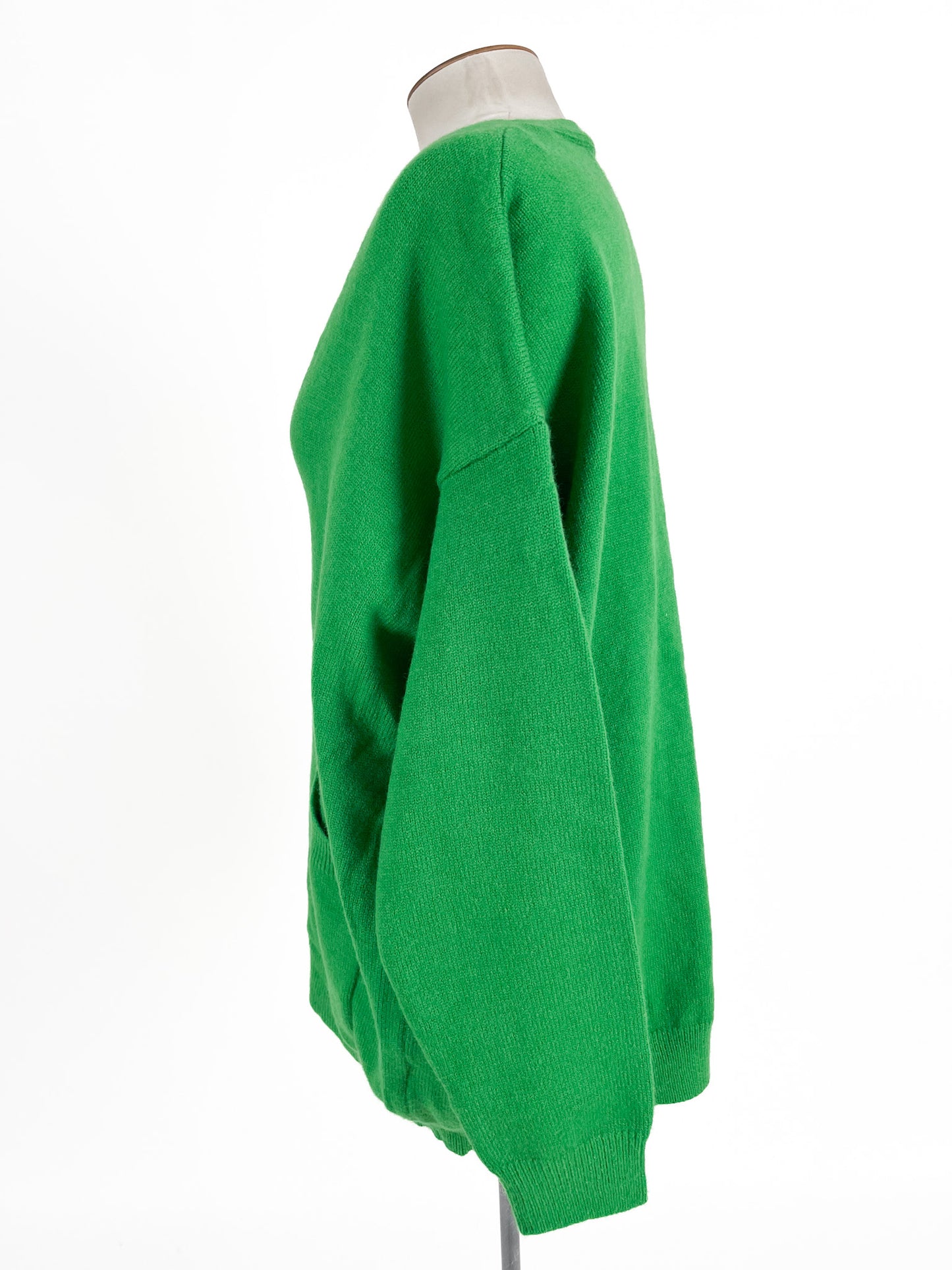 Eb & Ive | Green Casual Cardigan | Size M