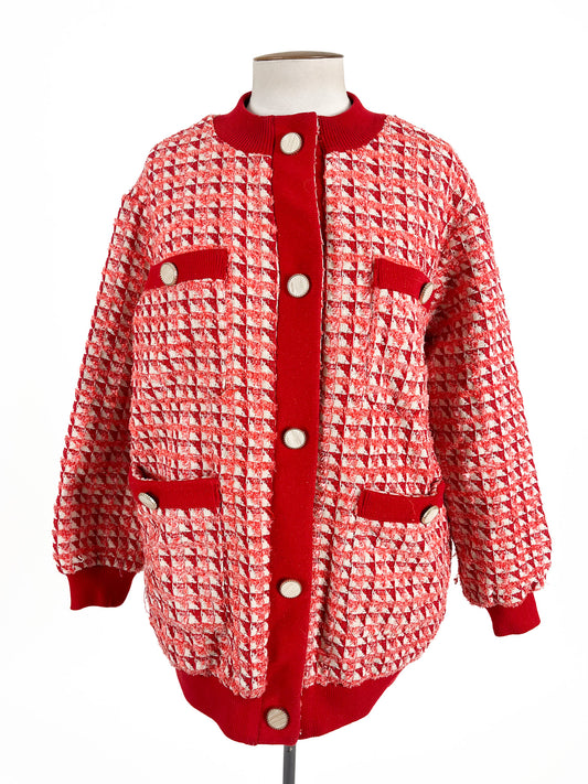 Cooper | Red Casual/Workwear Jacket | Size M