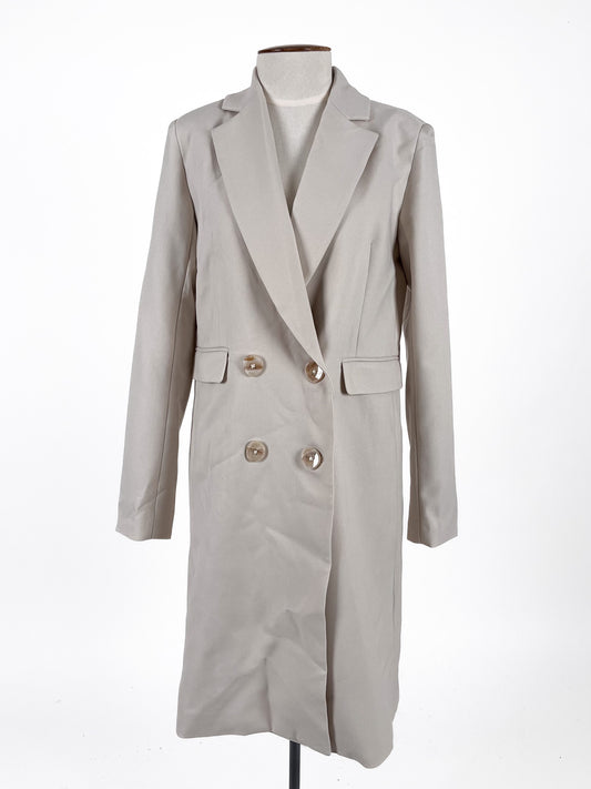 Esmaee | Beige Casual/Workwear Coat | Size XS