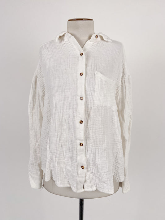 Billabong | White Casual Top | Size S