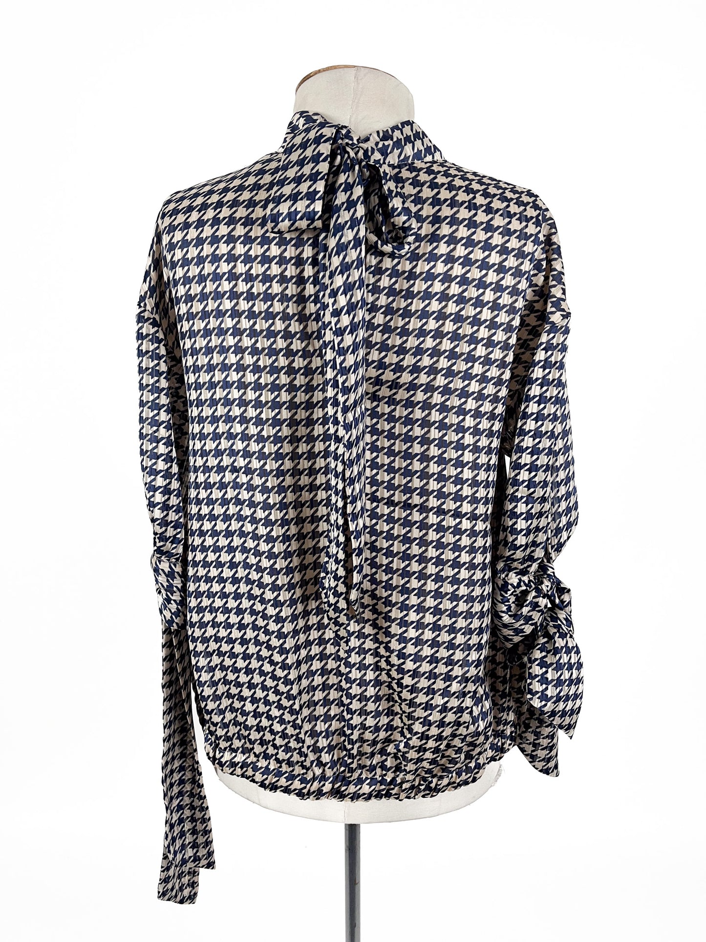 Birgitte Herskind - Navy Blouse (Size 8)