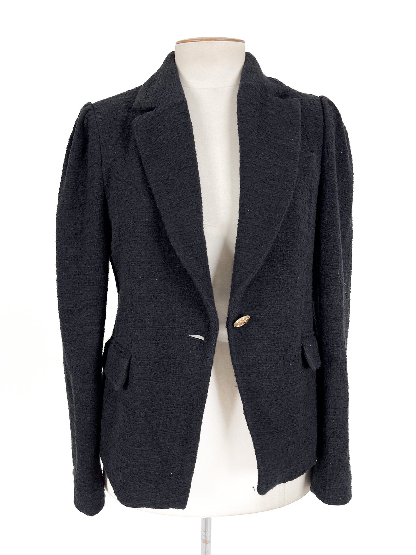 Decjuba | Black Casual Jacket | Size 12
