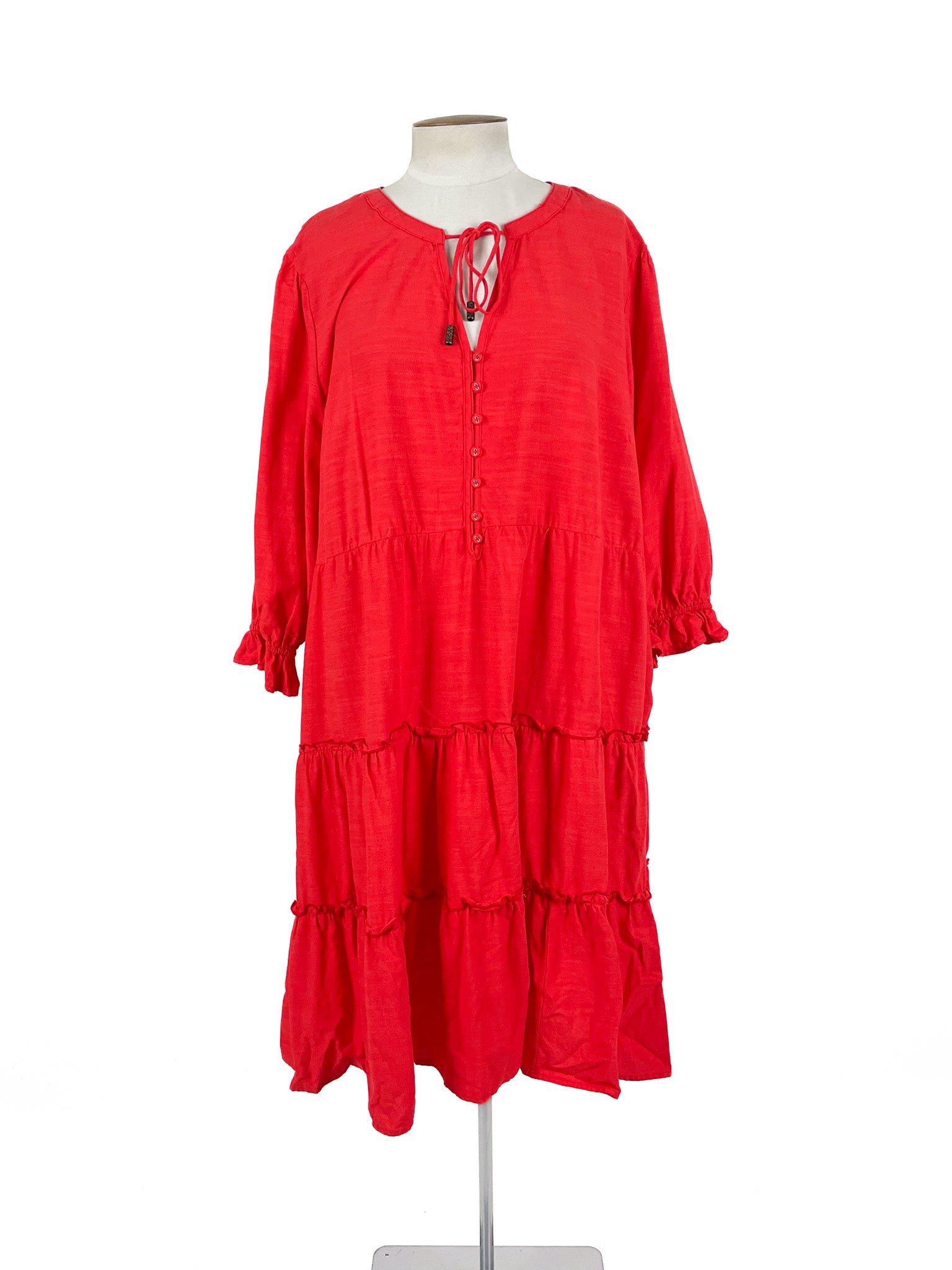 Beme - Red Midi Dress (Size 24)