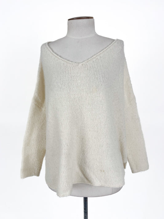 American Vintage | White Casual Jumper | Size XS