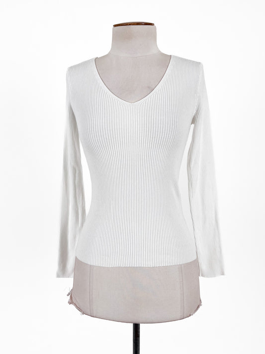 Miss Selfridge | White Casual Top | Size 8