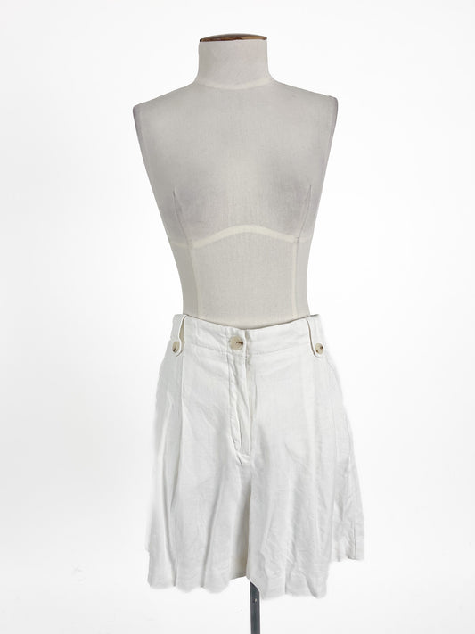A + G | White Casual Shorts | Size S