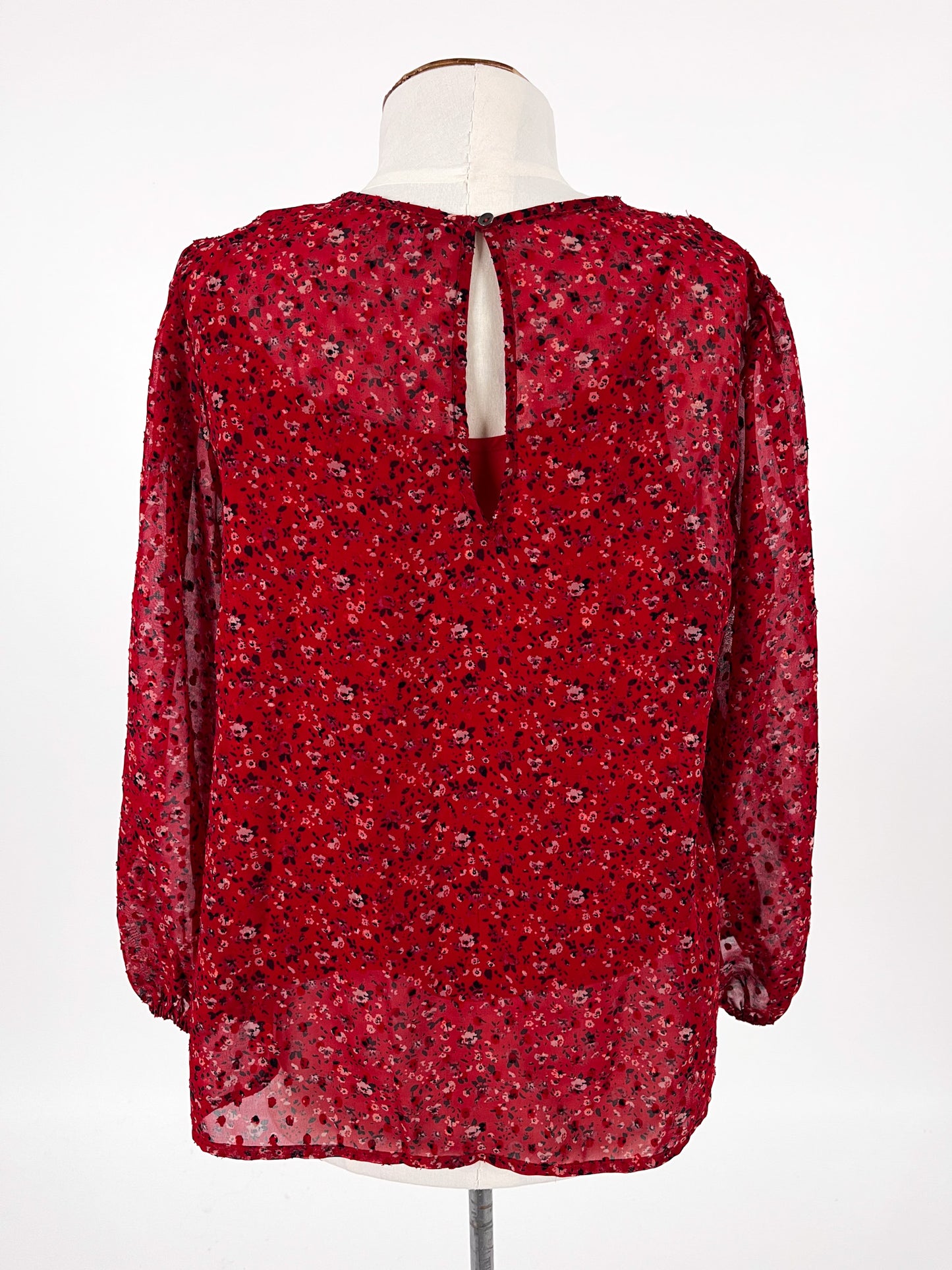 Lucky Brand | Red Casual/Workwear Top | Size S