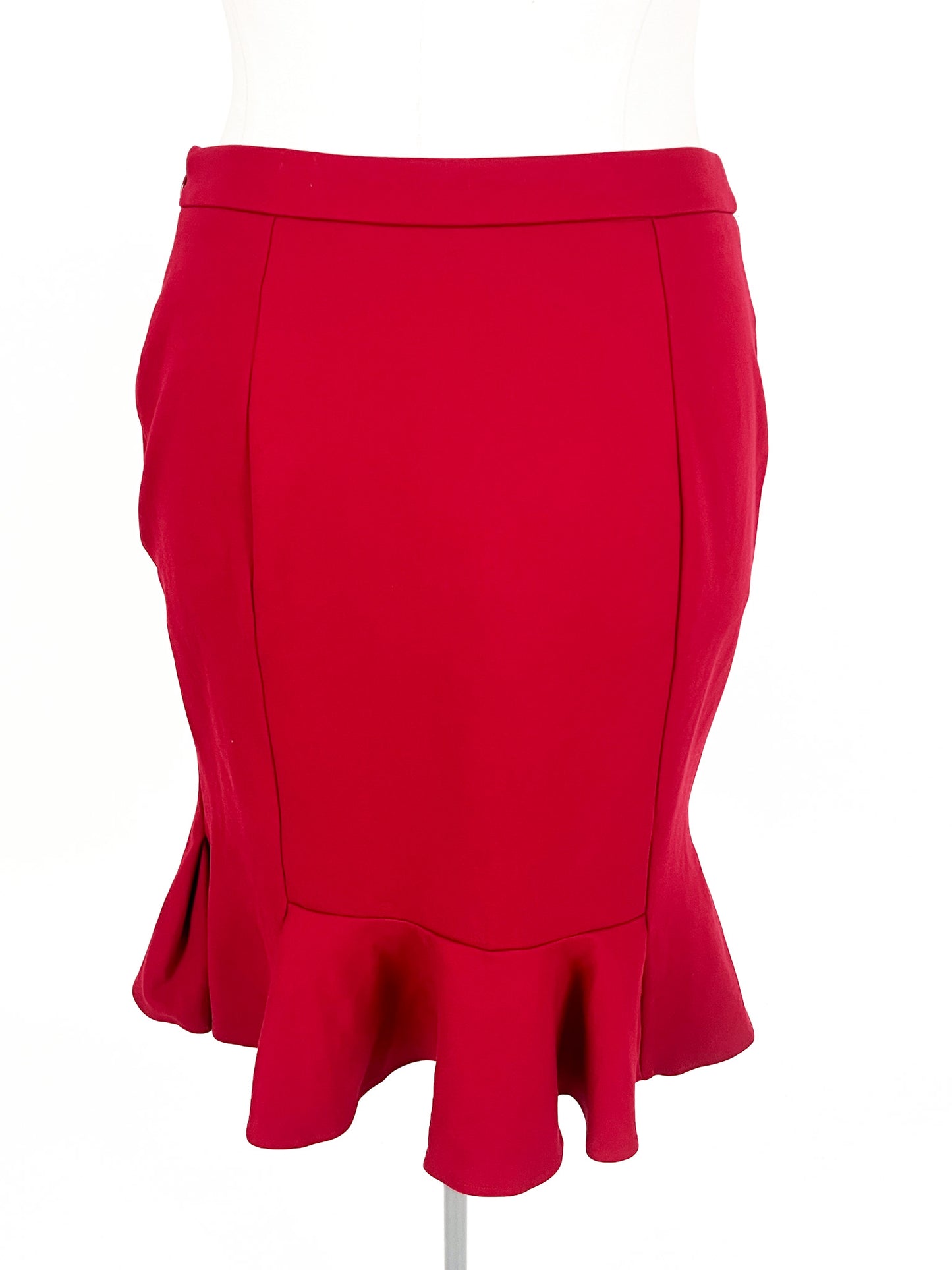 Portmans | Red Workwear Skirt | Size 14