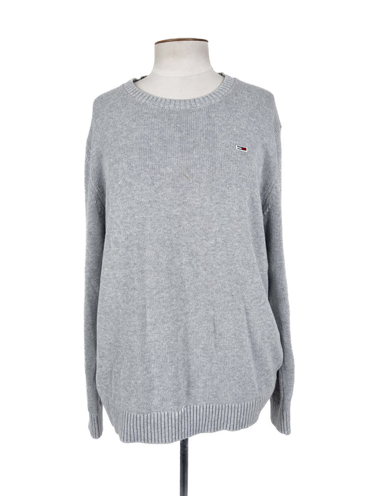 Tommy Jeans | Grey Casual Jumper | Size L