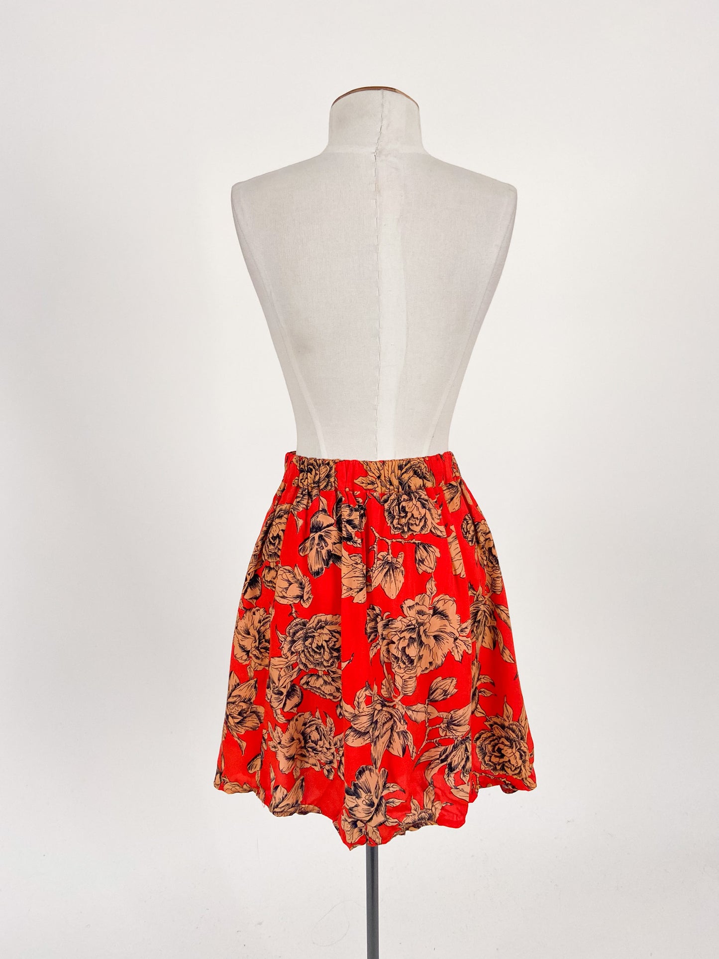 Dotti | Orange Skirt | Size 8
