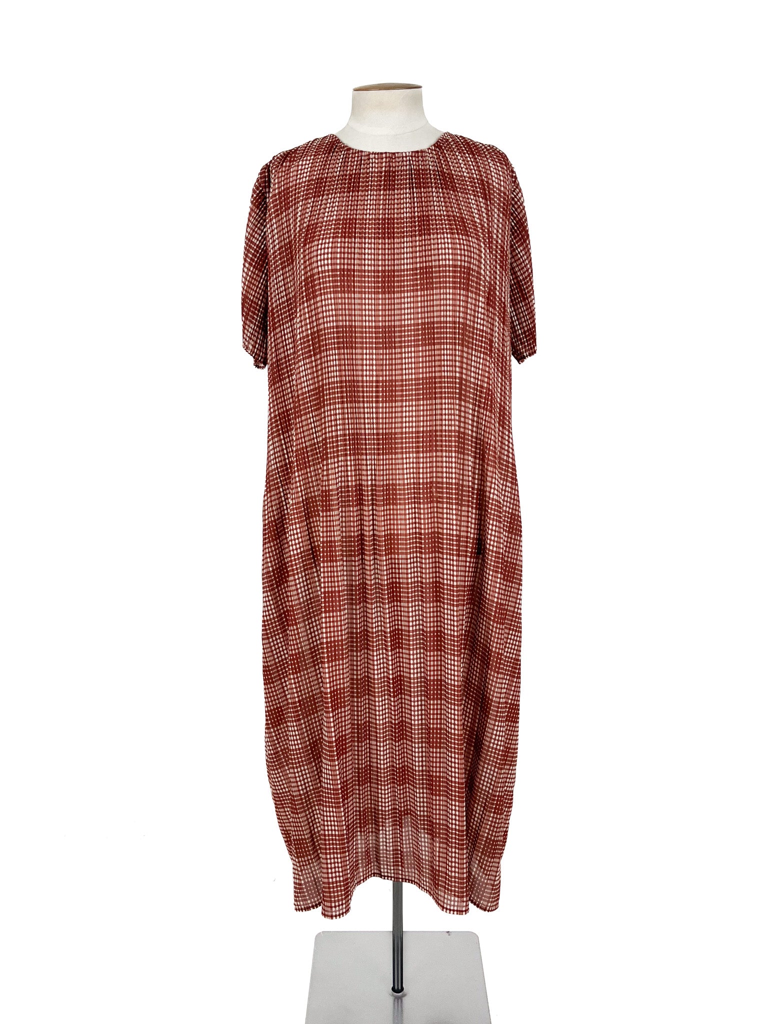 Curate by Trelise Cooper - Brown Midi Dress (Size L)