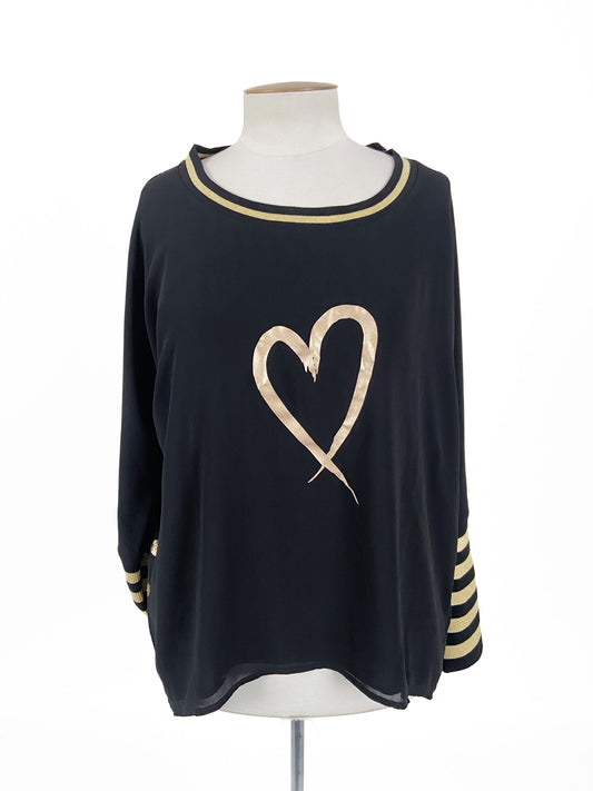 Charlo - Black Top (Size 14)