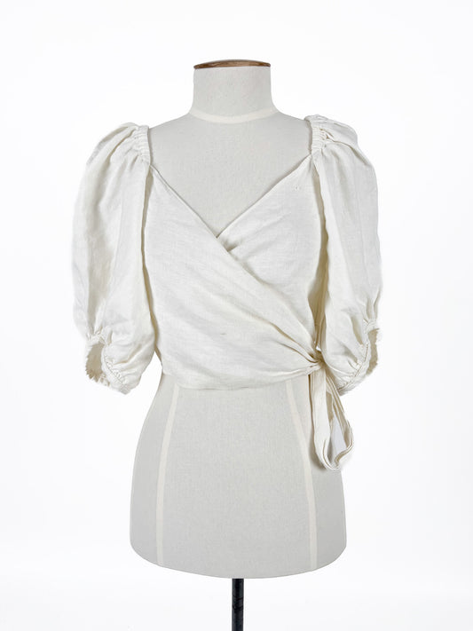 Shaina Monte | White Casual/Cocktail Top | Size S