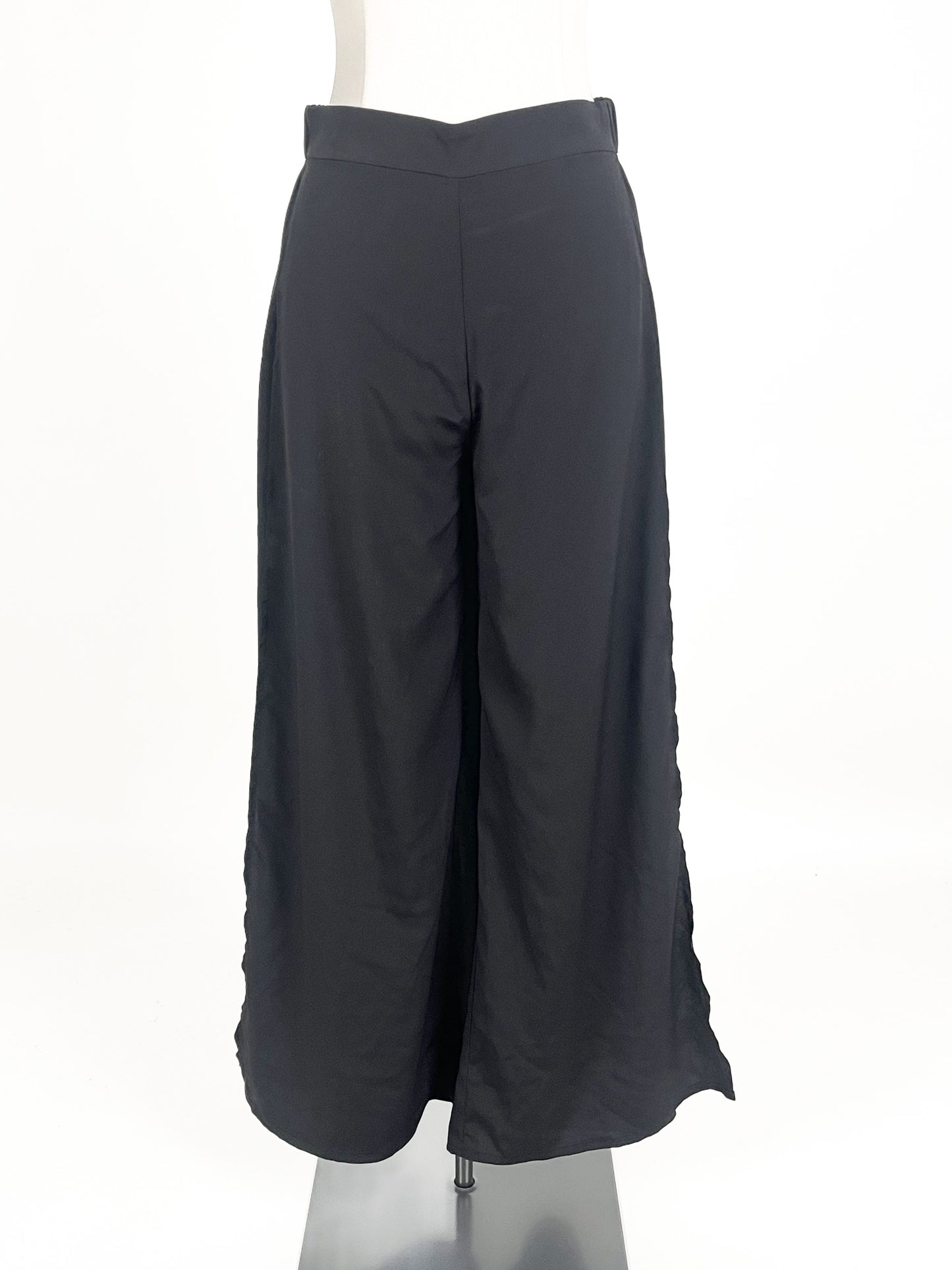 H&M | Black Wide leg Pants | Size 10