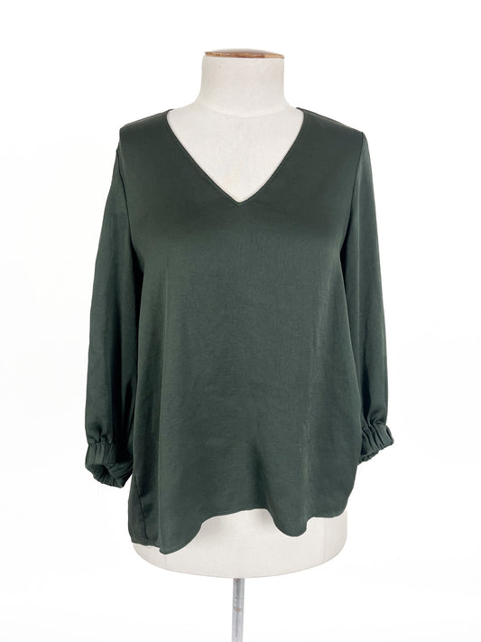 Witchery | Green Workwear Top | Size 4