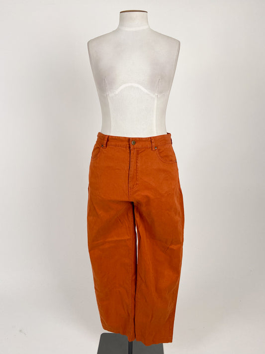 Afends | Orange Straight fit Pants | Size 12