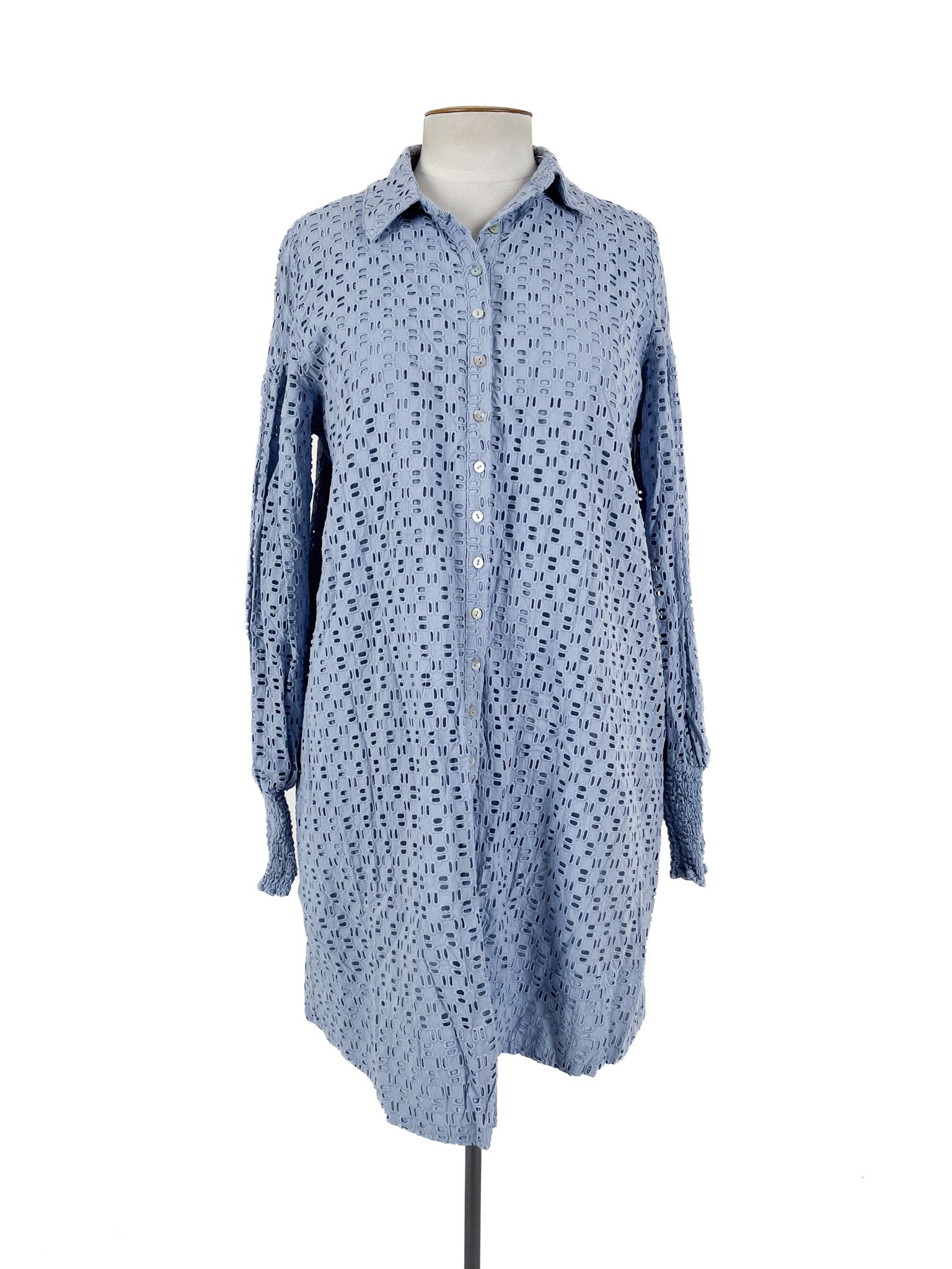 Witchery - Blue Midi Dress (Size 12)