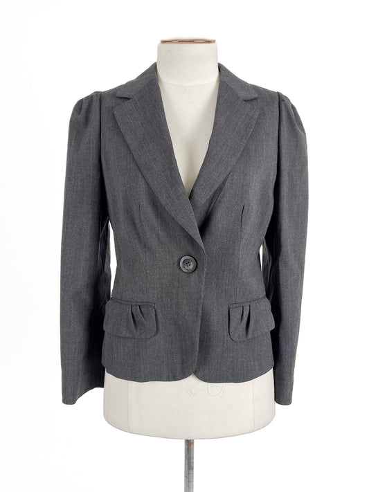 Veronika Maine | Grey Workwear Jacket | Size 8