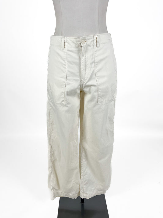Uniqlo | Beige Wide leg Pants | Size M