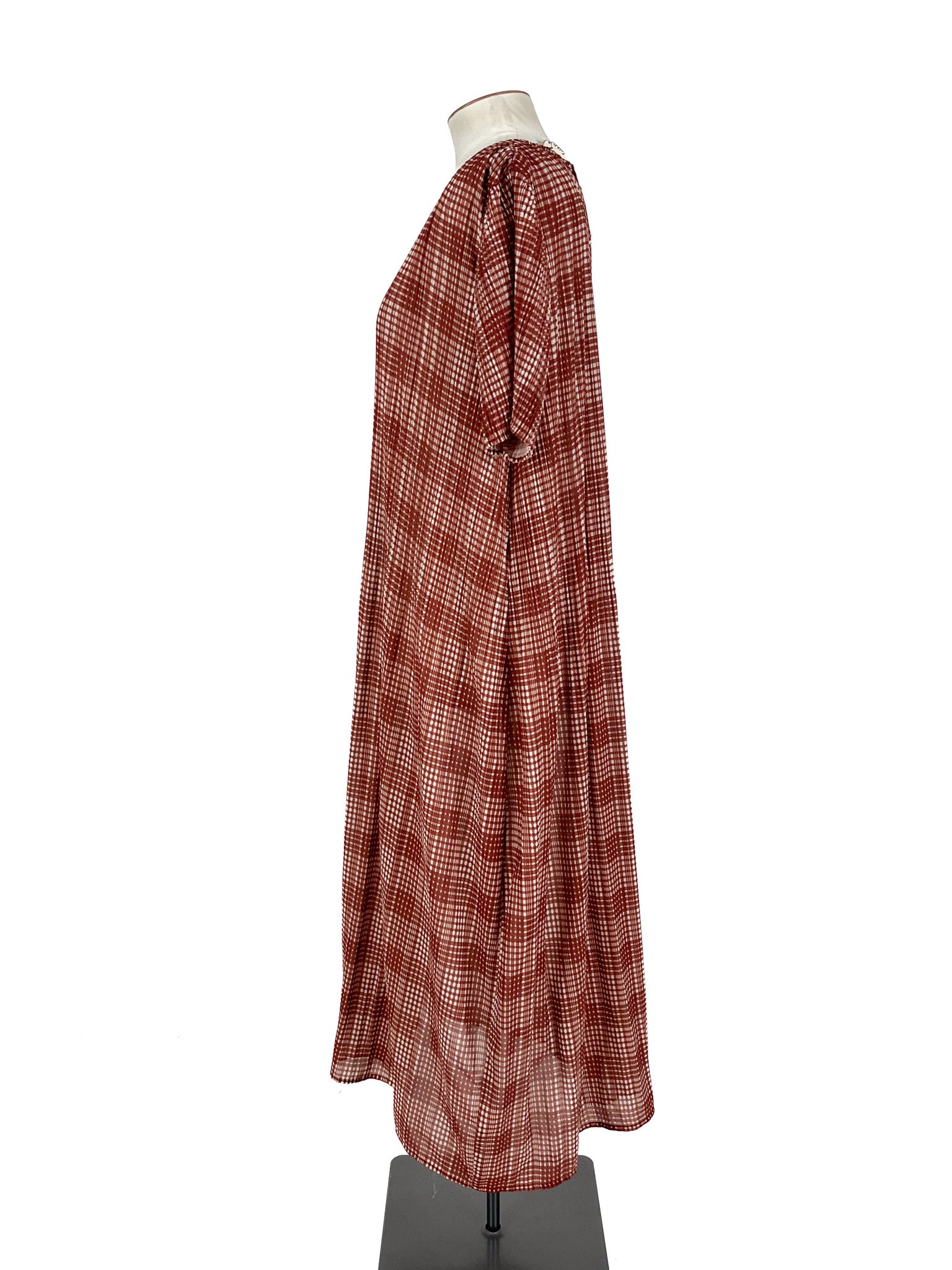 Curate by Trelise Cooper - Brown Midi Dress (Size L)