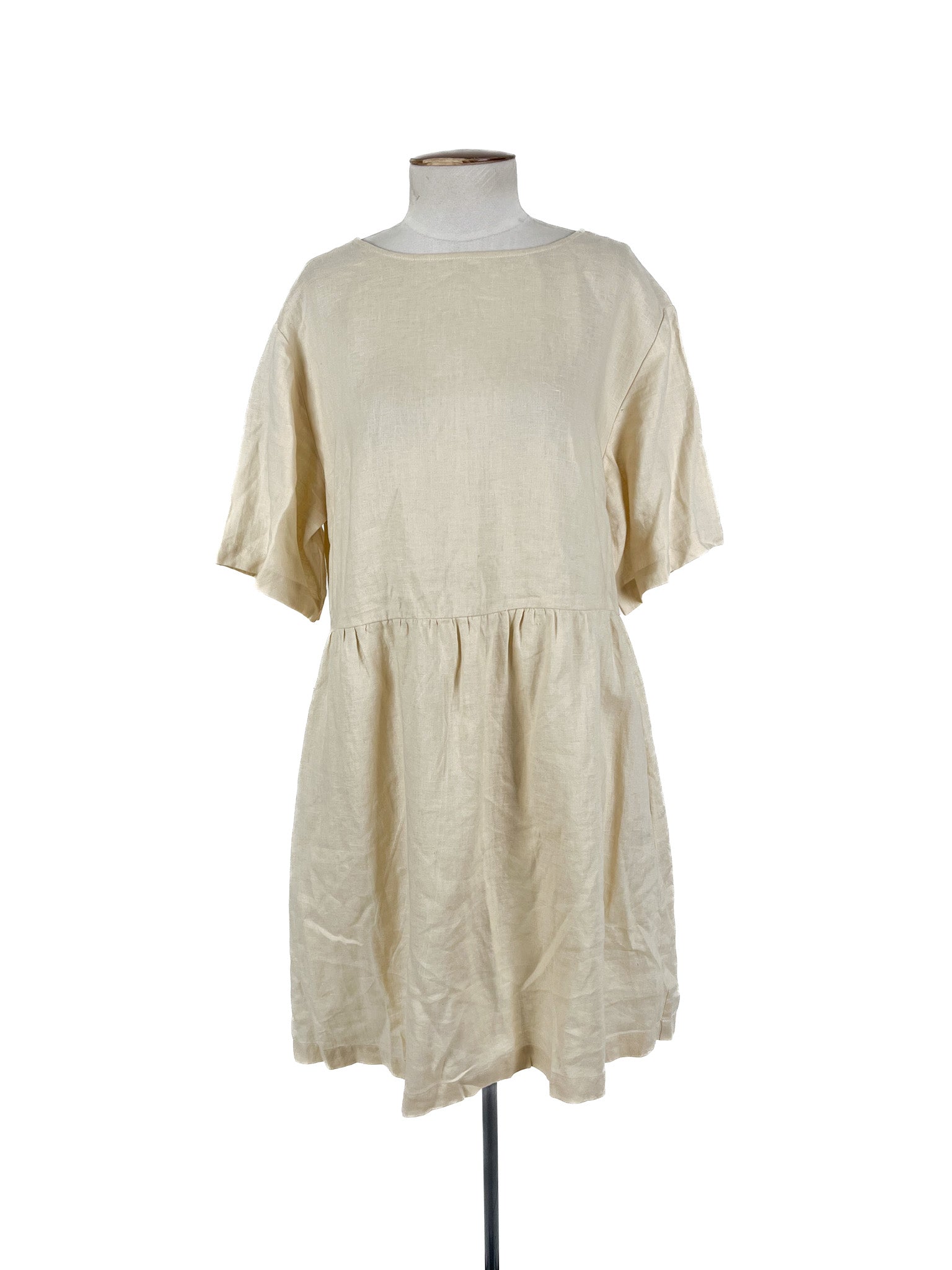 Assembly Label - Yellow Mini Dress (Size 6)