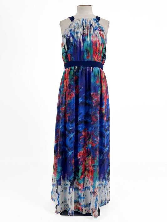 Little Mistress | Multicoloured Formal Dress | Size 20