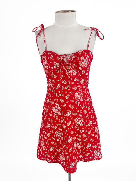 Polly | Red Casual Dress | Size 6