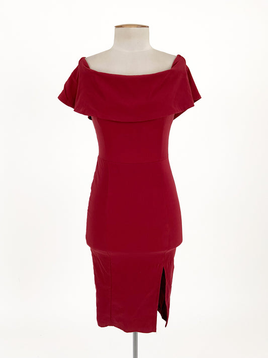 Polly | Red Cocktail Dress | Size XS