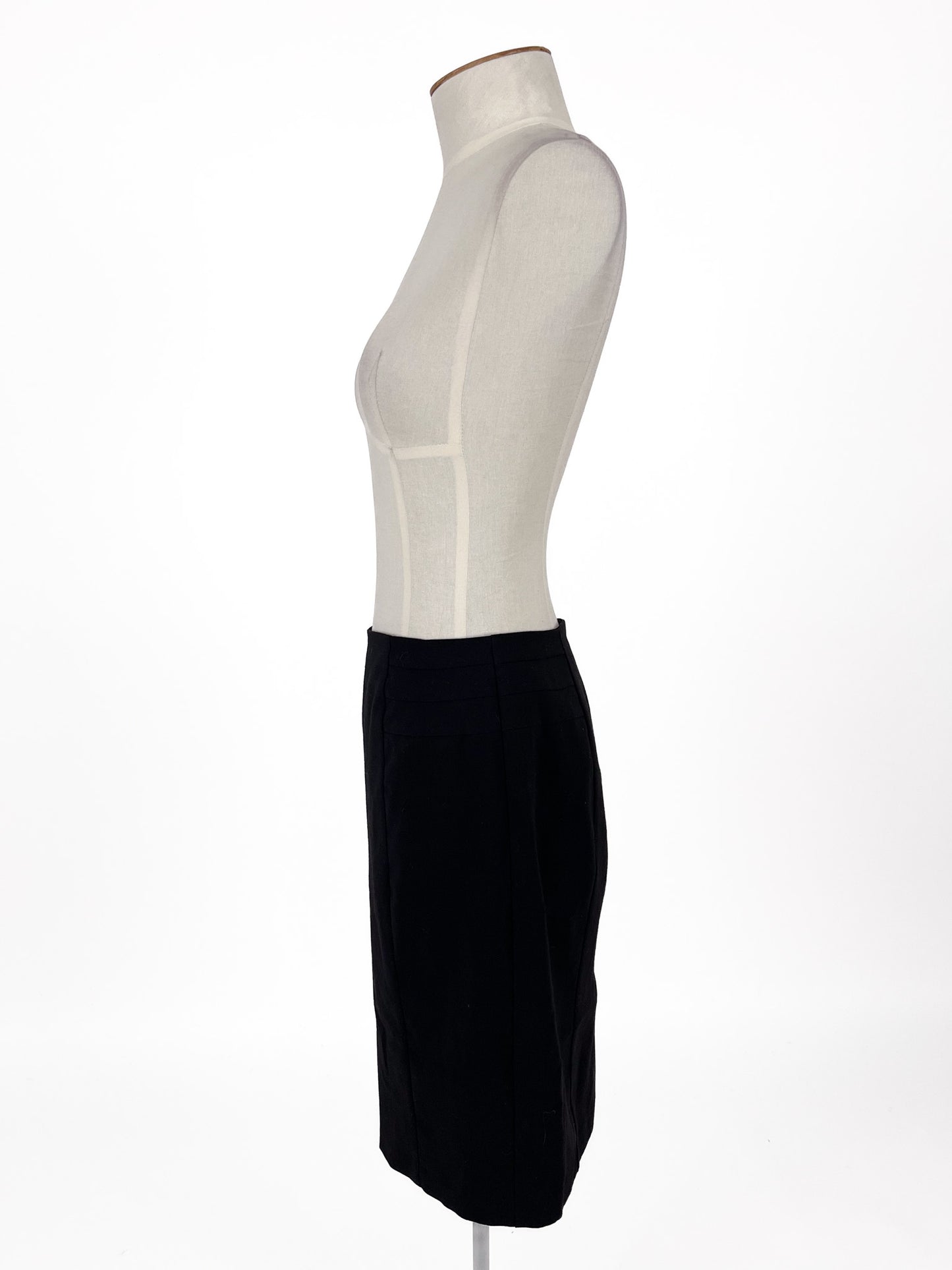 Portmans | Black Workwear Skirt | Size 10