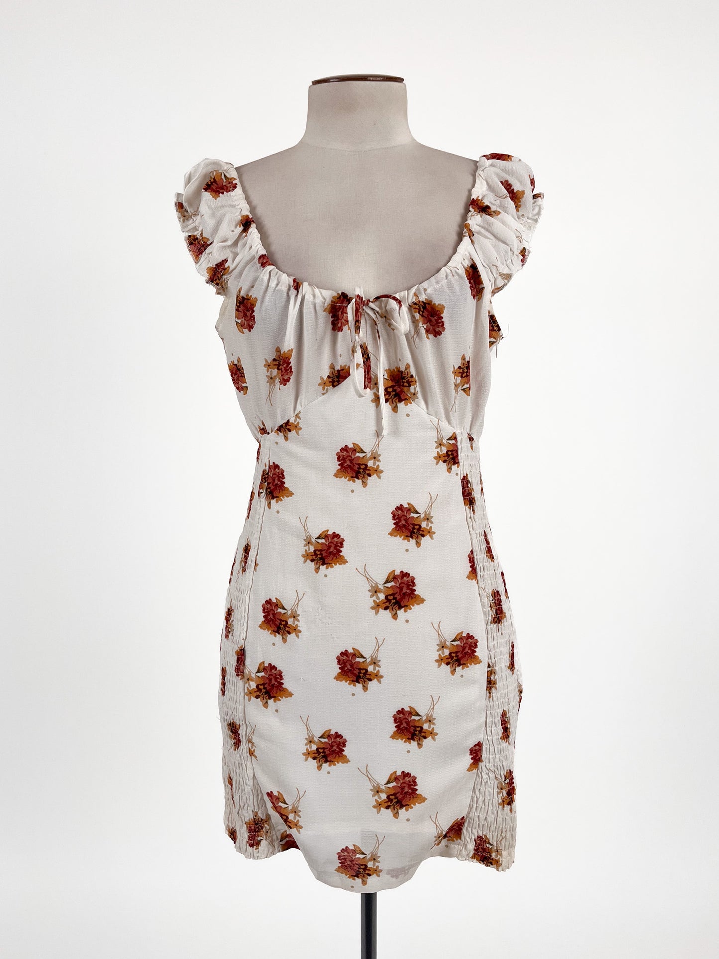 Polly | White Casual Dress | Size 10