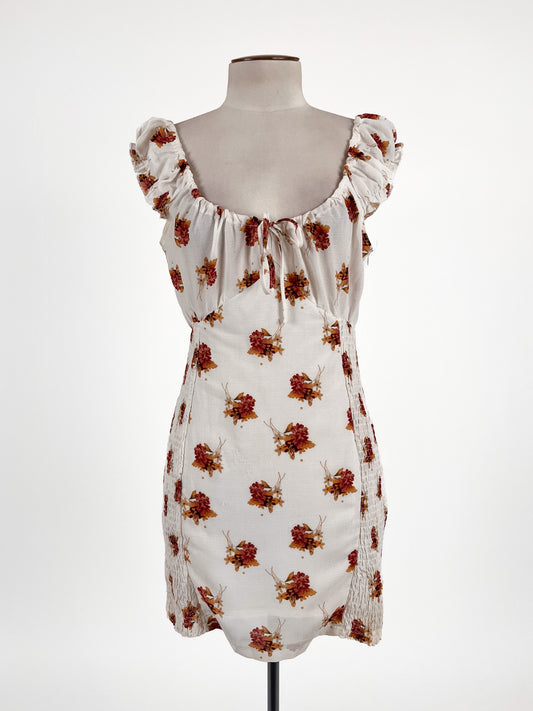 Polly | White Casual Dress | Size 10
